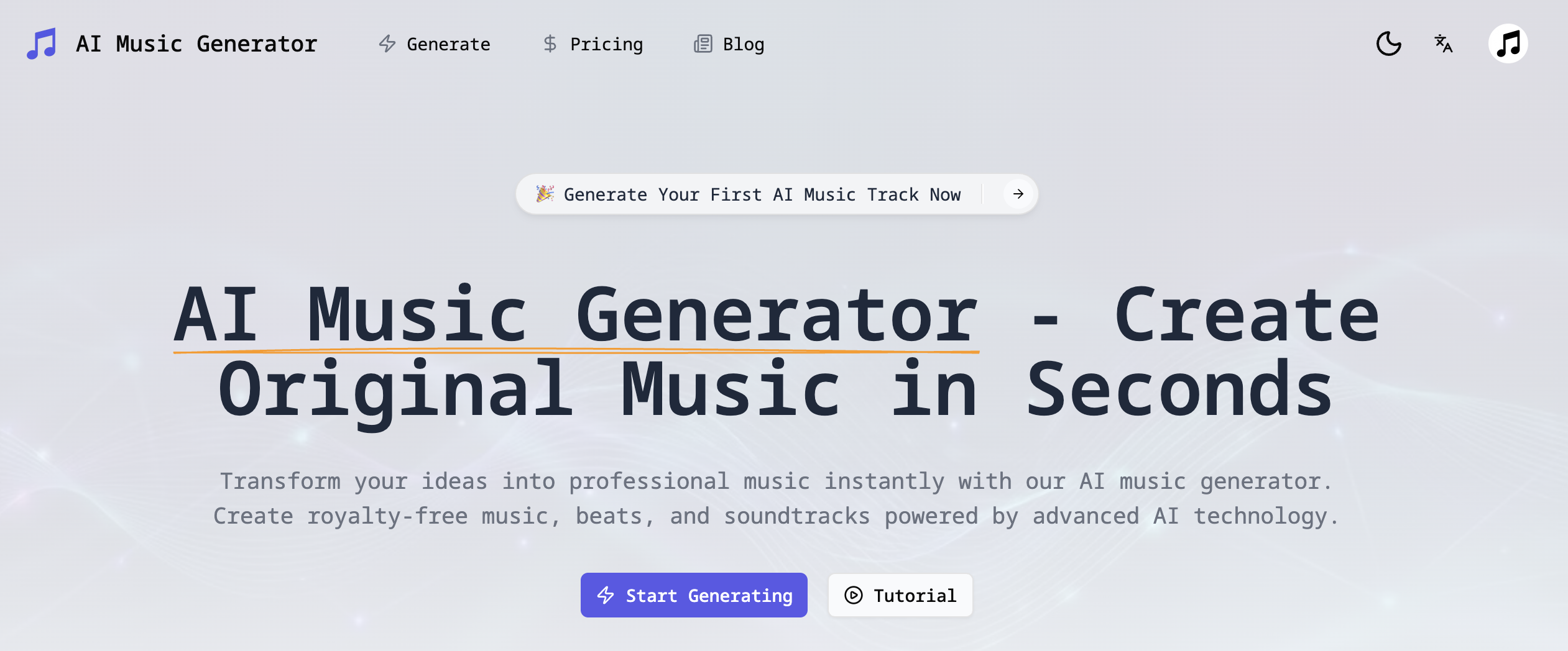 ai music generator